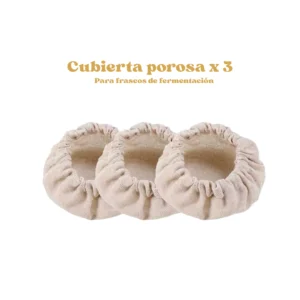 Cubierta porosa de fermentación (gorro) x 3 unidades