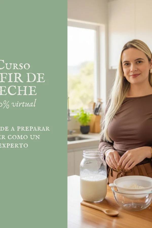 Curso kéfir de leche