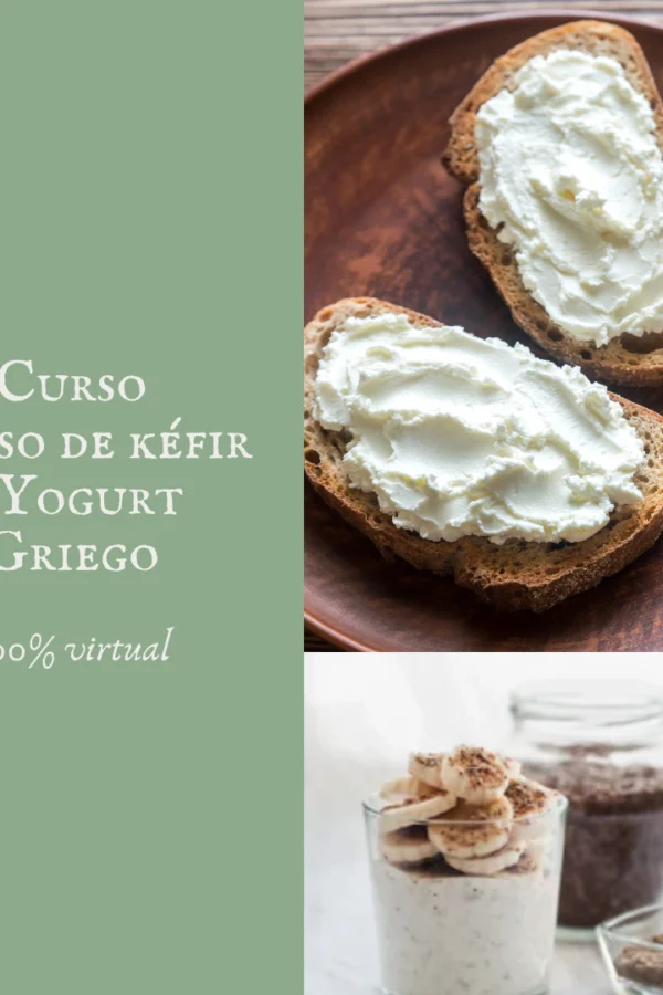 Curso queso de kéfir y yogurt griego