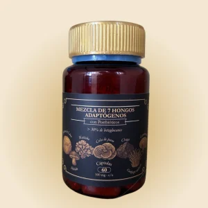 Frasco de mezcla de 7 hongos